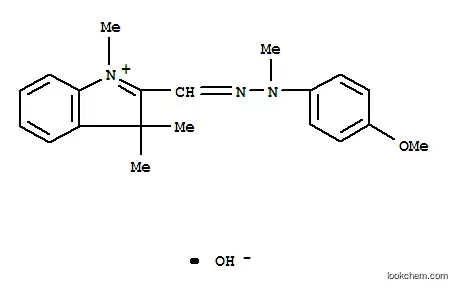 2-[[(4-methoxyphenyl)methylhydrazono]methyl]-1,3,3-trimethyl-3H-indolium hydroxide