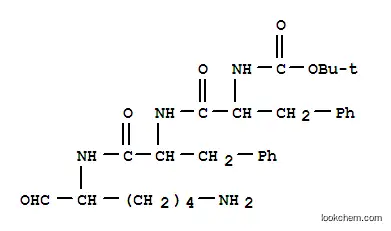 Molecular Structure of 82084-92-2 (t-butoxycarbonyl-phenylalanyl-phenylalanyl-lysinal)