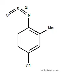 Molecular Structure of 82608-88-6 (Benzenamine, 4-chloro-2-methyl-N-sulfinyl-, (Z)-)