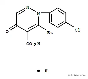 potassium 2-(4-chlorophenyl)-3-ethyl-5-oxo-pyridazine-4-carboxylate
