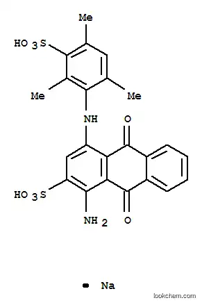 Molecular Structure of 82944-37-4 (Acid Blue 129:1)