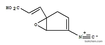 Molecular Structure of 83016-51-7 ((+)-3-(4-Isocyano-6-oxabicyclo(3.1.0)hex-3-en-1-yl)-2-propenoic acid)