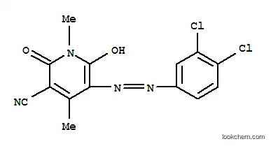 5-[(3,4-dichlorophenyl)azo]-1,2-dihydro-6-hydroxy-1,4-dimethyl-2-oxonicotinonitrile