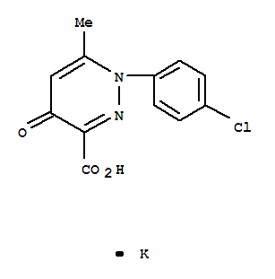 Potassium 1-(4-chlorophenyl)-1,4-dihydro-6-methyl-4-oxo-pyridazine-3-carboxylate
