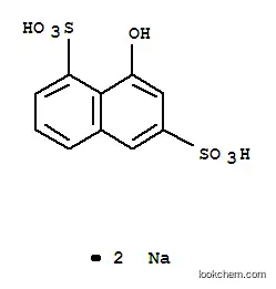 Molecular Structure of 83732-80-3 (1-NAPHTHOL-3,8-DISULFONIC ACID DISODIUM SALT)