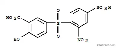 Molecular Structure of 83732-86-9 (5-[(2-nitro-4-sulphophenyl)sulphonyl]salicylic acid)