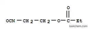 Molecular Structure of 83778-53-4 (2-isocyanatoethyl propionate)
