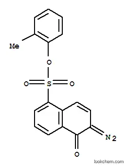 Molecular Structure of 83803-86-5 (o-tolyl 6-diazo-5,6-dihydro-5-oxonaphthalene-1-sulphonate)