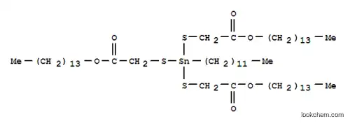 tetradecyl 4-dodecyl-7-oxo-4-[[2-oxo-2-(tetradecyloxy)ethyl]thio]-8-oxa-3,5-dithia-4-stannadocosanoate
