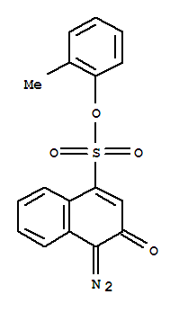 1-Naphthalenesulfonicacid, 4-diazo-3,4-dihydro-3-oxo-, 2-methylphenyl ester