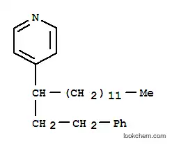 Molecular Structure of 83898-20-8 (4-[1-(2-phenylethyl)tridecyl]pyridine)