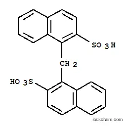 Molecular Structure of 84-90-2 (1,1'-methylenebisnaphthalene-2-sulphonic acid)