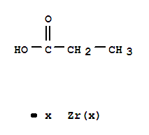 Propanoic acid,zirconium salt (1: )