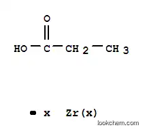 Molecular Structure of 84057-80-7 (Zirconyl propionate)