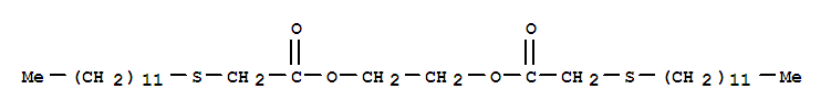 Acetic acid,(dodecylthio)-, 1,2-ethanediyl ester (9CI)
