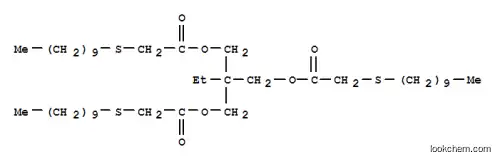 Molecular Structure of 84145-16-4 (2-[[[(decylthio)acetyl]oxy]methyl]-2-ethyl-1,3-propanediyl bis[(decylthio)acetate])