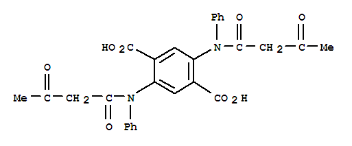1,4-Benzenedicarboxylicacid, 2,5-bis[(1,3-dioxobutyl)phenylamino]-
