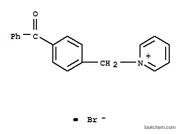 Molecular Structure of 84434-09-3 (1-[(4-benzoylphenyl)methyl]pyridinium bromide)