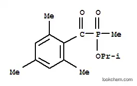 Molecular Structure of 84434-10-6 (1-methylethyl methyl(2,4,6-trimethylbenzoyl)phosphinate)