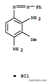 Molecular Structure of 84434-39-9 (3-(phenylazo)toluene-2,6-diamine monohydrochloride)