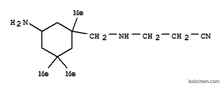 Molecular Structure of 84540-27-2 (3-[[(5-amino-1,3,3-trimethylcyclohexyl)methyl]amino]propiononitrile)