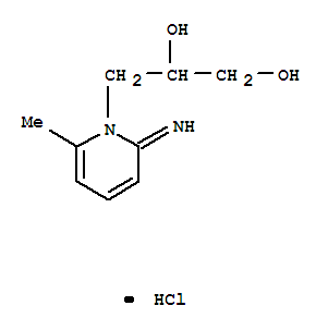 1,2-Propanediol,3-(2-imino-6-methyl-1(2H)-pyridinyl)-, hydrochloride (1:1)