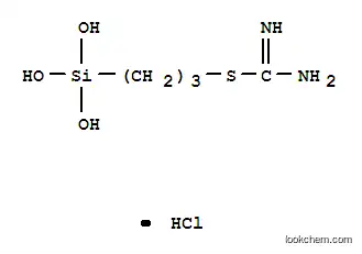 Molecular Structure of 84682-36-0 (N-(TRIMETHOXYSILYLPROPYL)ISOTHIO-URONIUM CHLORIDE)