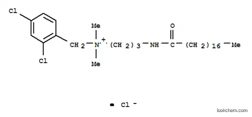 Benzenemethanaminium,2,4-dichloro-N,N-dimethyl-N-[3-[(1-oxooctadecyl)amino]propyl]-, chloride (1:1)
