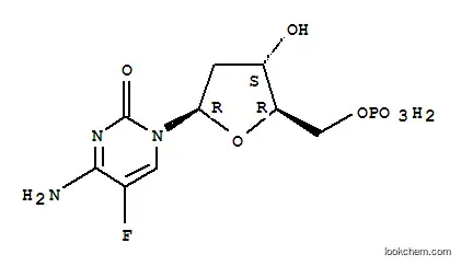 Molecular Structure of 847-22-3 (5-fluoro-2'-deoxycytidine 5'-monophosphate)