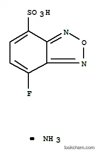 Molecular Structure of 84806-27-9 (7-FLUOROBENZO-2-OXA-1,3-DIAZOLE-4-SULFONIC ACID AMMONIUM SALT)