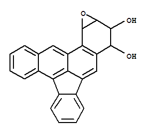 Dibenz[2,3:4,5]acephenanthryleno[9,10-b]oxirene-7,8-diol,5c,6a,7,8-tetrahydro-, (5ca,6aa,7b,8a)- (9CI)