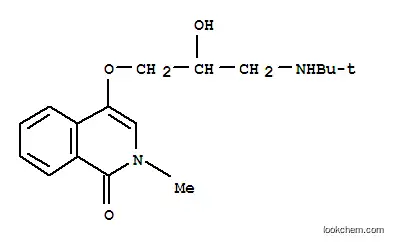 Molecular Structure of 85136-71-6 (Tilisolol)