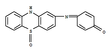 4-(10H-PHENOTHIAZIN-2-YLIMINO)CYCLOHEXA-2,5-DIEN-1-ONE S-OXIDE