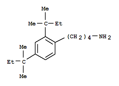 Benzenebutanamine,2,4-bis(1,1-dimethylpropyl)-