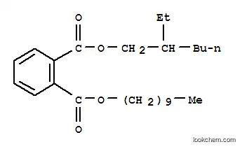 Molecular Structure of 85391-46-4 (decyl 2-ethylhexyl phthalate)