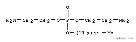 Molecular Structure of 85508-15-2 (bis(2-aminoethyl) dodecyl phosphate)