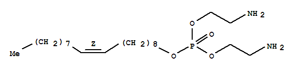 Phosphoric acid,bis(2-aminoethyl) 9-octadecenyl ester, (Z)- (9CI)