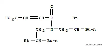 Molecular Structure of 85508-27-6 (4-[bis(2-ethylhexyl)amino]-4-oxo-2-butenoic acid)