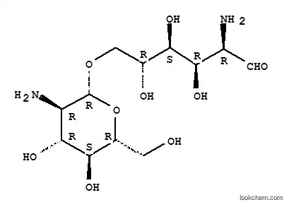 Molecular Structure of 86126-02-5 (2-amino-6-O-(2-amino-2-deoxy-glucopyranosyl)-2-deoxyglucose)