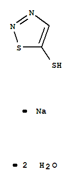 5-Mercapto-1,2,3-thiadiazole sodium salt 2-hydrate