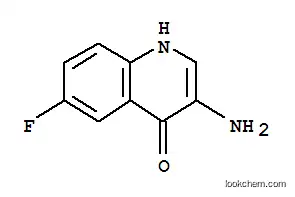 Molecular Structure of 866472-96-0 (3-AMINO-6-FLUORO-QUINOLIN-4-OL)