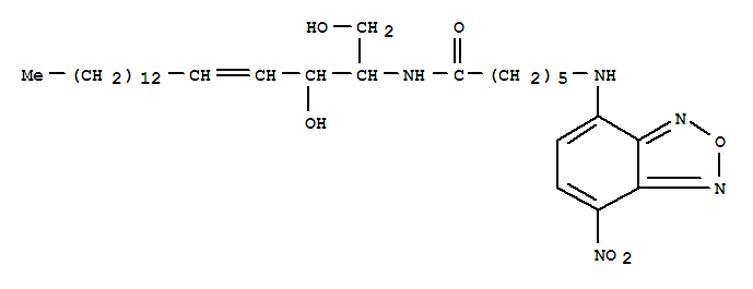 Hexanamide,N-[2-hydroxy-1-(hydroxymethyl)-3-heptadecen-1-yl]-6-[(7-nitro-2,1,3-benzoxadiazol-4-yl)amino]-