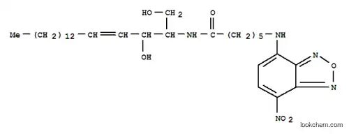 Molecular Structure of 86701-10-2 (C6-NBD-CERAMIDE)