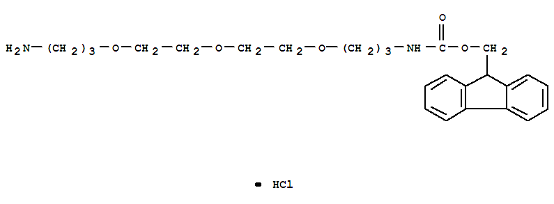 1-(9-FLUORENYLMETHYLOXYCARBONYL-AMINO)-4,7,10-TRIOXA-13-TRIDECANAMINE HYDROCHLORIDE