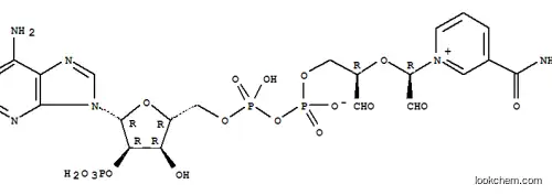 Molecular Structure of 87075-47-6 (2',3'-dialdehyde NADP)