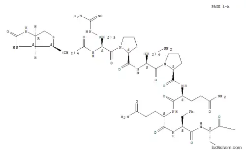 Molecular Structure of 87468-58-4 (BIOTINYL-SUBSTANCE P)