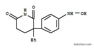 Molecular Structure of 87787-87-9 (3-ethyl-3-[4-(hydroxyamino)phenyl]piperidine-2,6-dione)