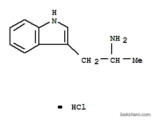 Molecular Structure of 879-36-7 (3-(2-AMINOPROPYL)INDOLE MONOHYDROCHLORIDE)