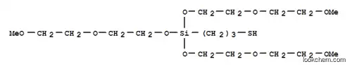 Molecular Structure of 87994-63-6 (9,9-bis[2-(2-methoxyethoxy)ethoxy]-2,5,8-trioxa-9-siladodecan-12-thiol)