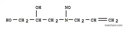 Molecular Structure of 88208-16-6 (N-nitrosoallyl-2,3-dihydroxypropylamine)